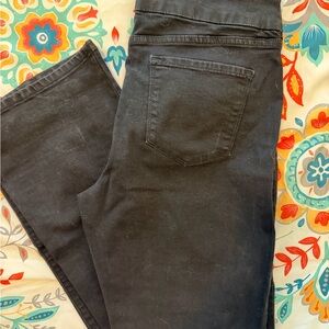 Gloria Vanderbilt - Amanda Women's Gray-Light Black, Straight Leg, Pull On Jeans